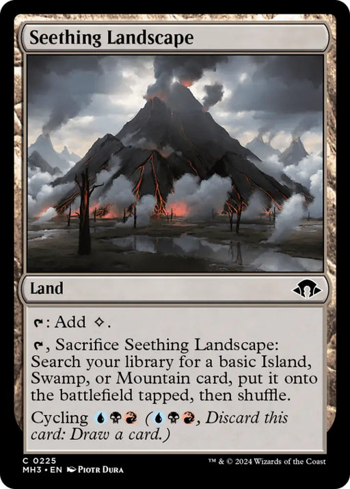 Seething Landscape [Modern Horizons 3] - MTG Single