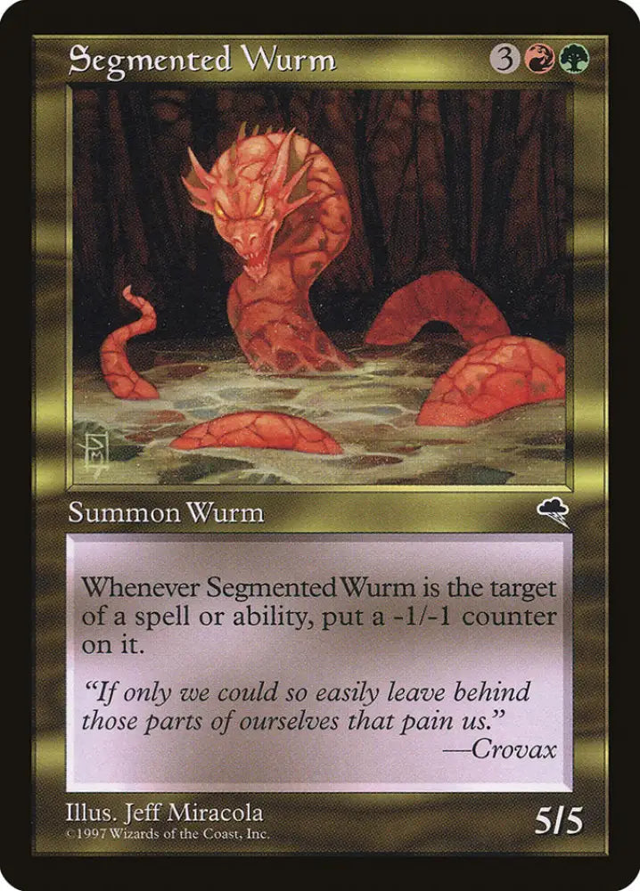 Segmented Wurm [Tempest] - MTG Single