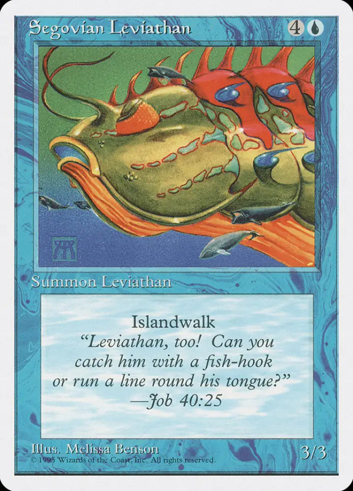 Segovian Leviathan [Fourth Edition] - MTG Single