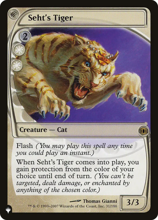 Seht’s Tiger [The List] - MTG Single
