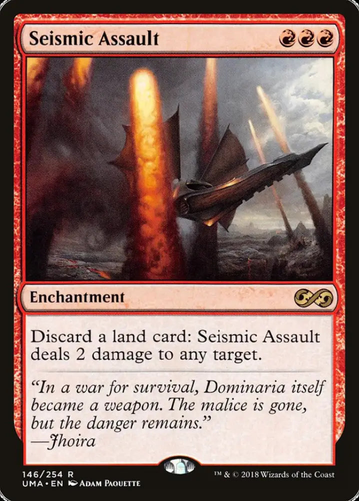 Seismic Assault [Ultimate Masters] - MTG Single