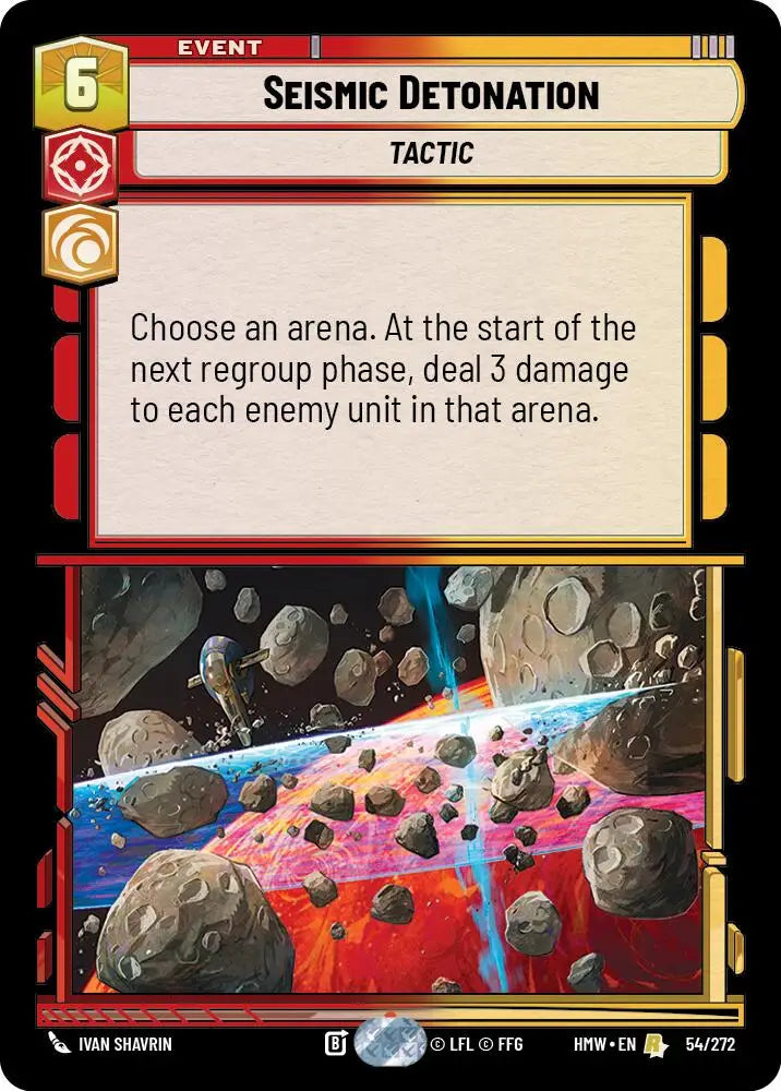 Seismic Detonation (54/272) [Homeworlds]