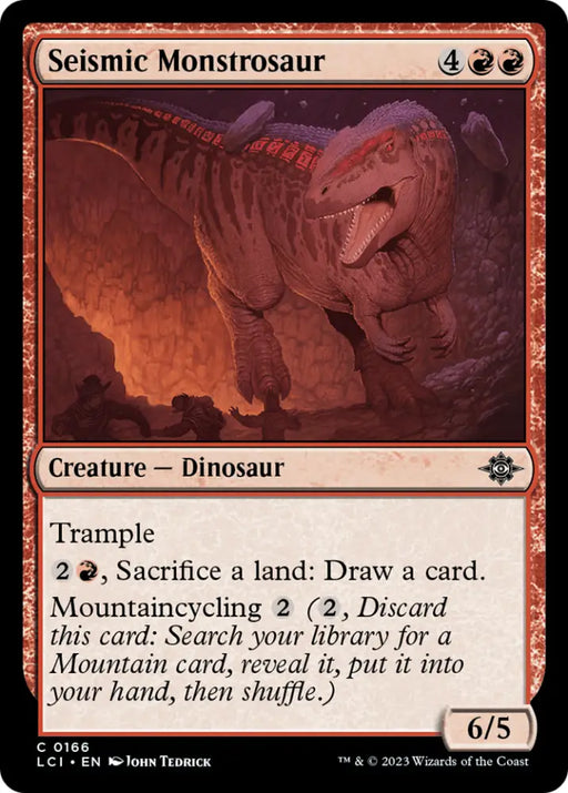 Seismic Monstrosaur [The Lost Caverns of Ixalan] - MTG Single