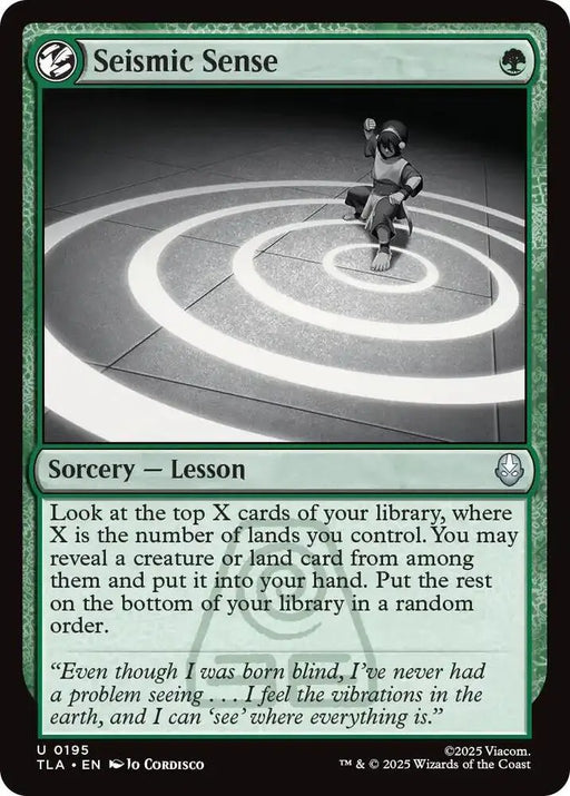 Seismic Sense (195) [Avatar: The Last Airbender]