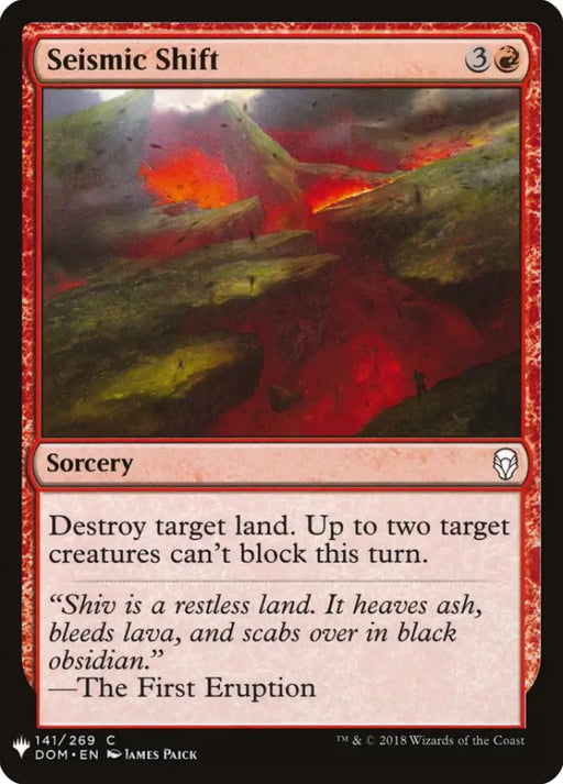 Seismic Shift [Mystery Booster] - MTG Single