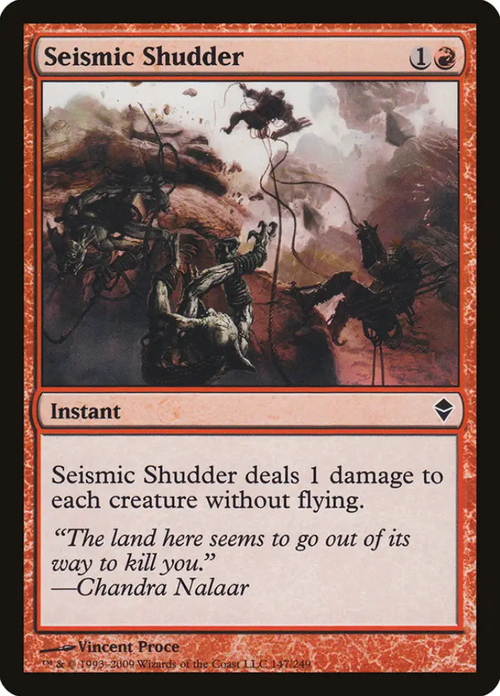Seismic Shudder [Zendikar] - MTG Single