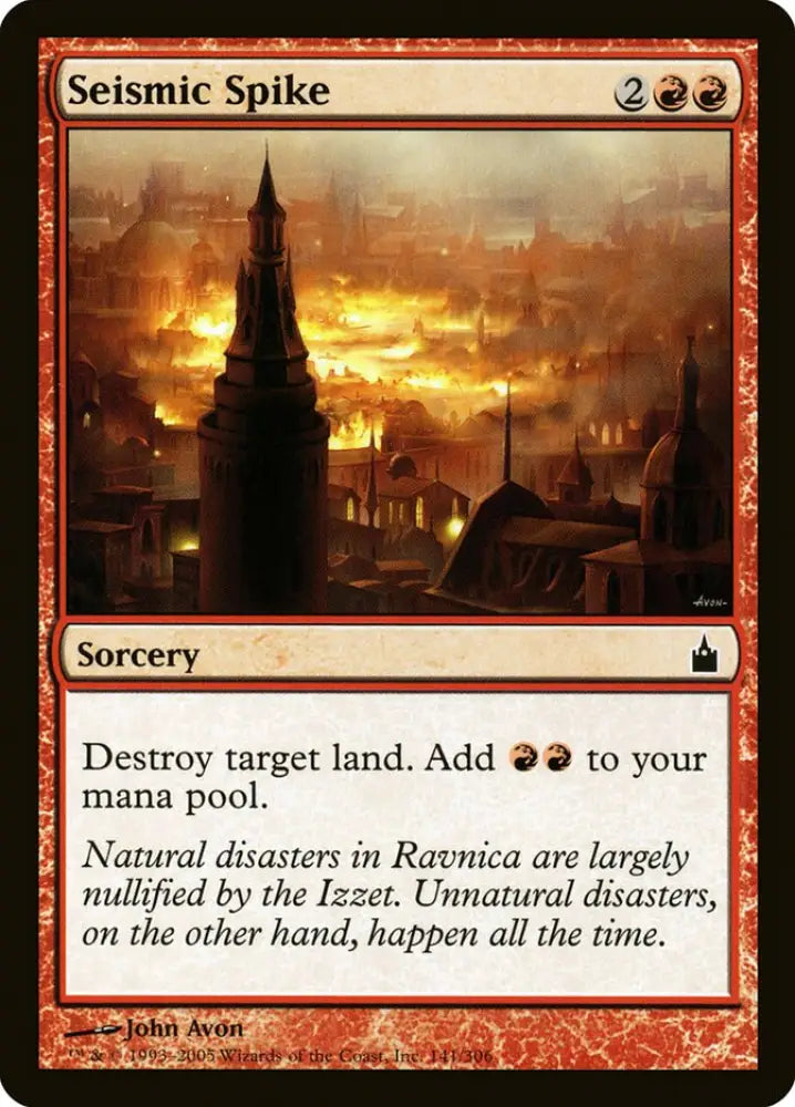 Seismic Spike [Ravnica: City of Guilds] - MTG Single