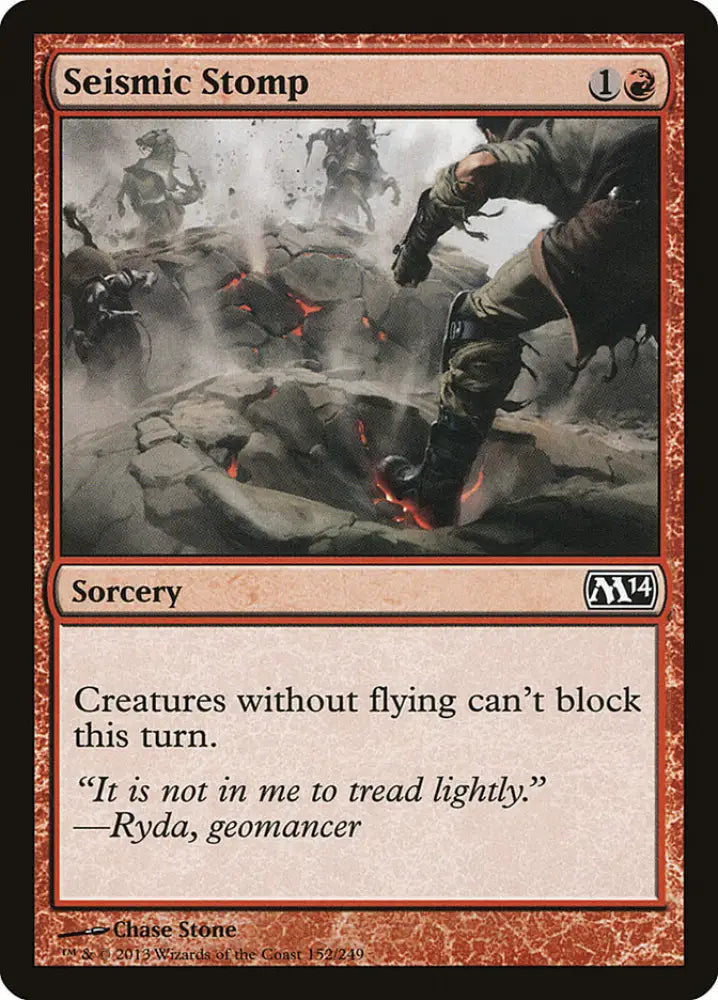 Seismic Stomp [Magic 2014] - MTG Single