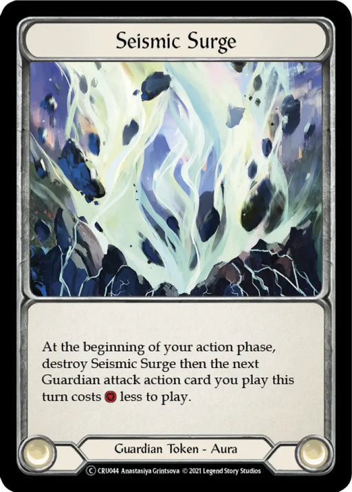 Seismic Surge [Crucible of War Unlimited] Unlimited Rainbow Foil - Flesh And Blood Single