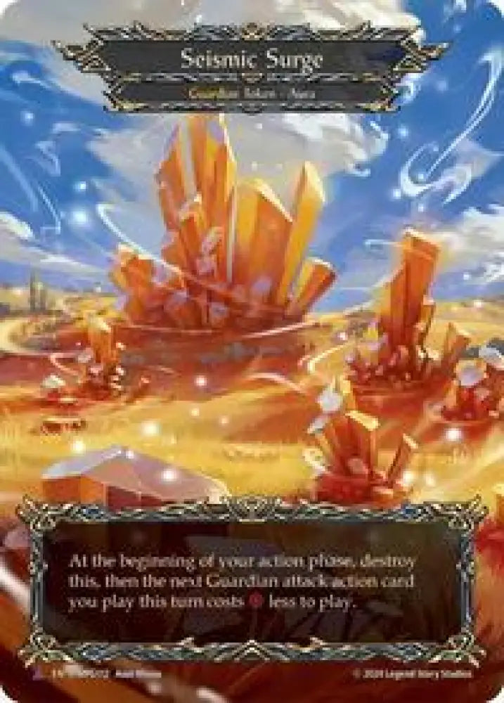 Seismic Surge (Crystal) (Marvel) (MPG112) [Mastery Pack Guardian]