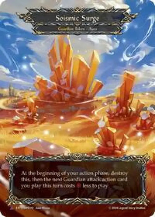 Seismic Surge (Crystal) (Marvel) (MPG112) [Mastery Pack Guardian]