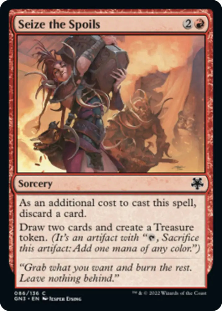 Seize the Spoils [Game Night: Free-for-All] - MTG Single