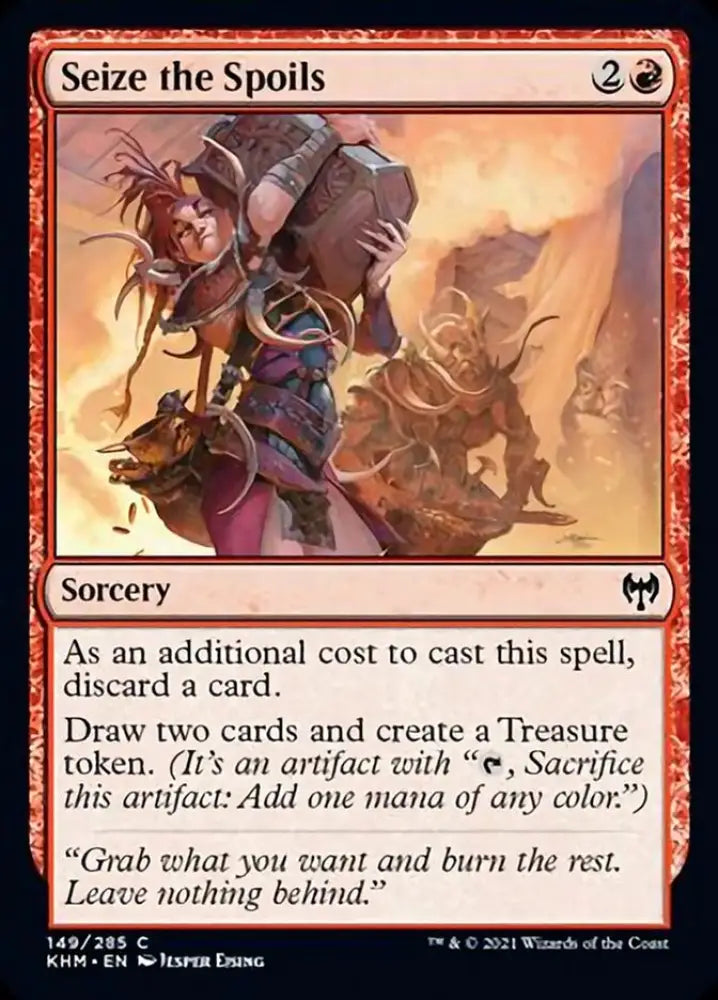 Seize the Spoils [Kaldheim] - MTG Single