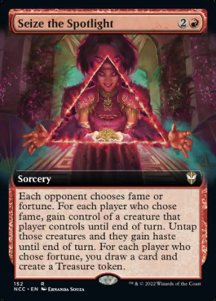 Seize the Spotlight (Extended Art) [Streets of New Capenna Commander] - MTG Single