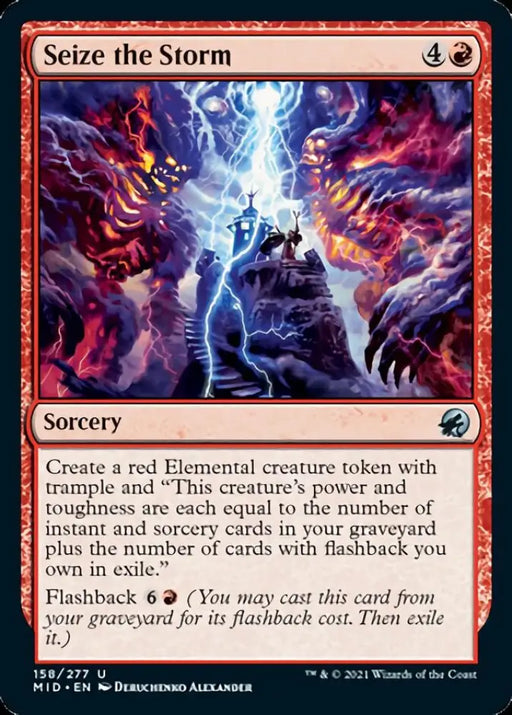 Seize the Storm [Innistrad: Midnight Hunt] - MTG Single