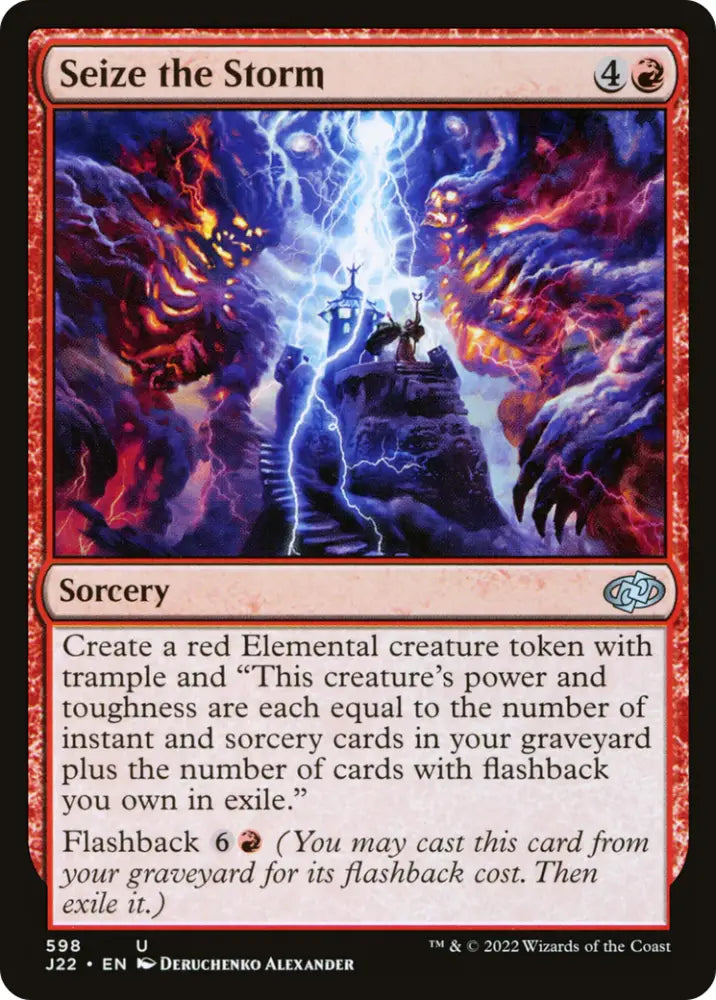Seize the Storm [Jumpstart 2022] - MTG Single