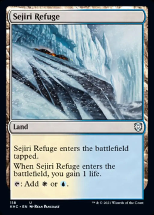 Sejiri Refuge [Kaldheim Commander] - MTG Single