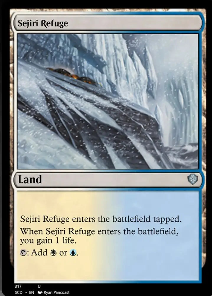 Sejiri Refuge [Starter Commander Decks] - MTG Single