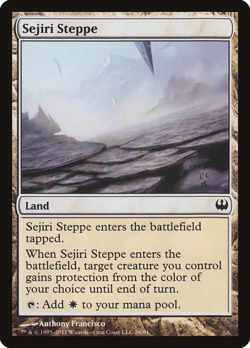 Sejiri Steppe [Duel Decks: Knights vs. Dragons] - MTG Single