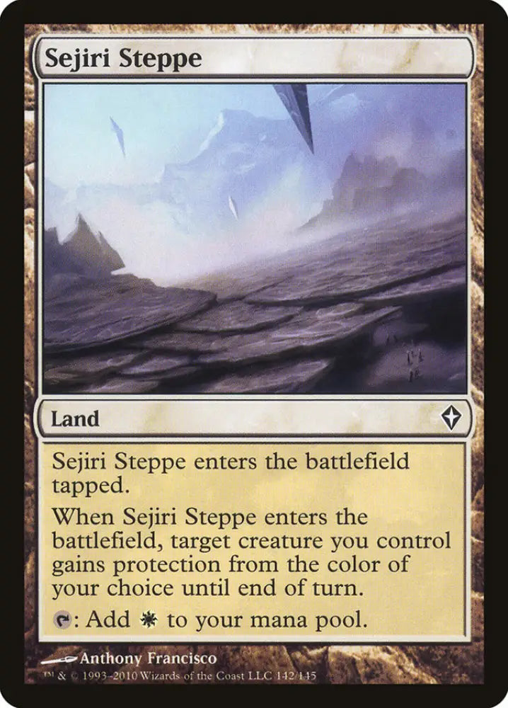 Sejiri Steppe [Worldwake] - MTG Single