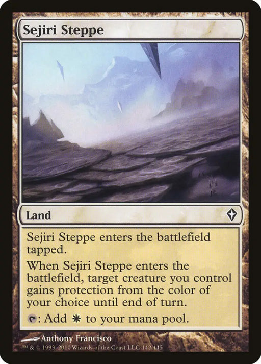Sejiri Steppe [Worldwake] - MTG Single