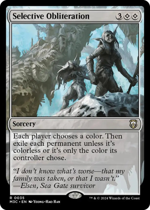 Selective Obliteration [Modern Horizons 3 Commander] - MTG Single