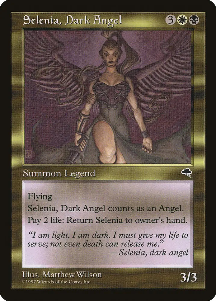 Selenia Dark Angel [Tempest] - MTG Single