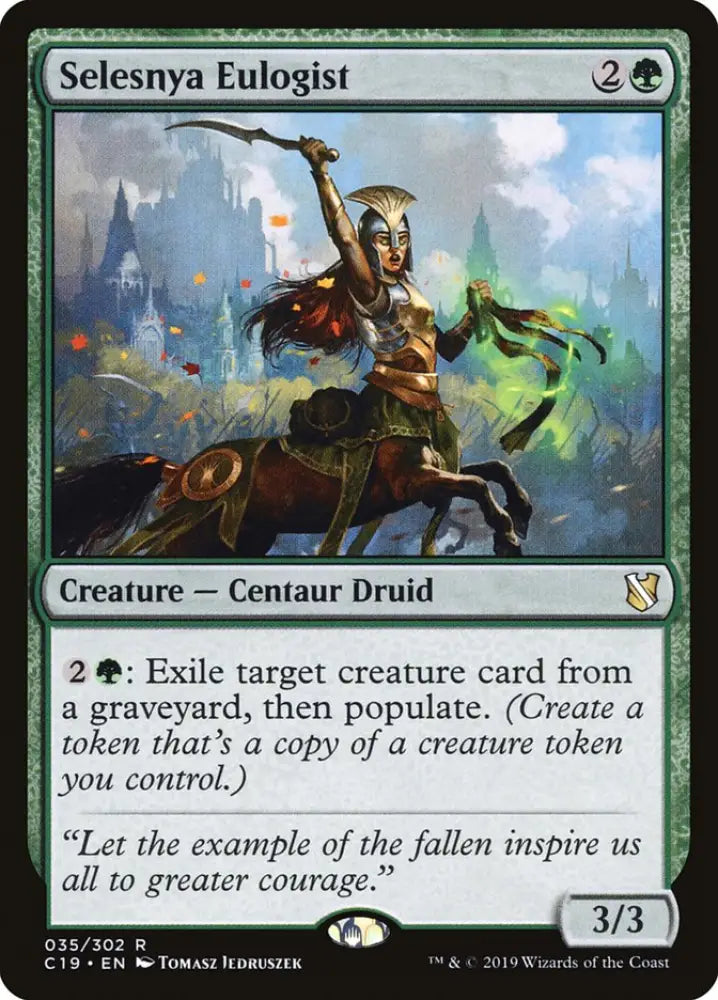 Selesnya Eulogist [Commander 2019] - MTG Single