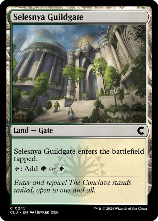 Selesnya Guildgate [Ravnica: Clue Edition] - MTG Single