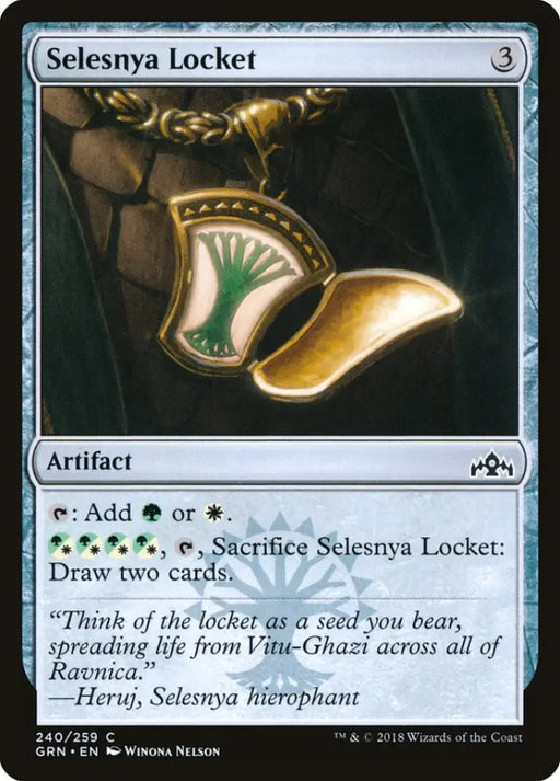 Selesnya Locket [Guilds of Ravnica] - MTG Single