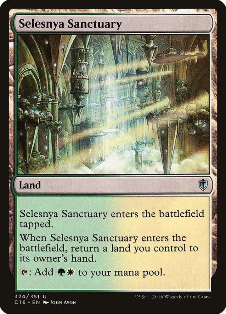 Selesnya Sanctuary [Commander 2016] - MTG Single