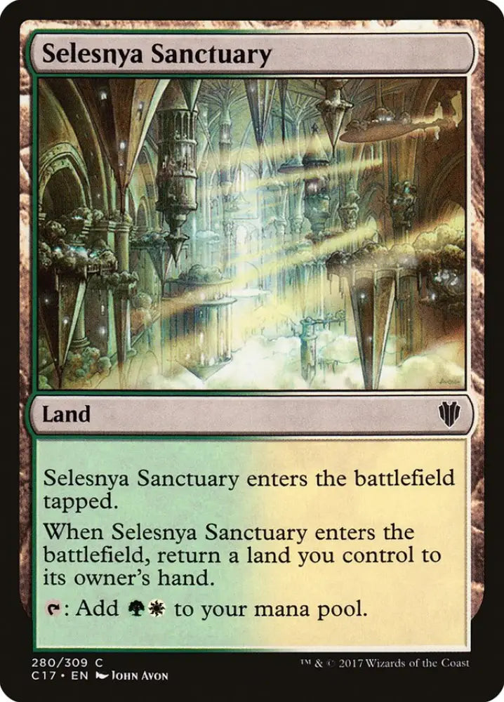 Selesnya Sanctuary [Commander 2017] - MTG Single
