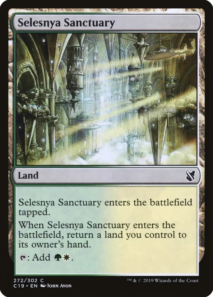 Selesnya Sanctuary [Commander 2019] - MTG Single