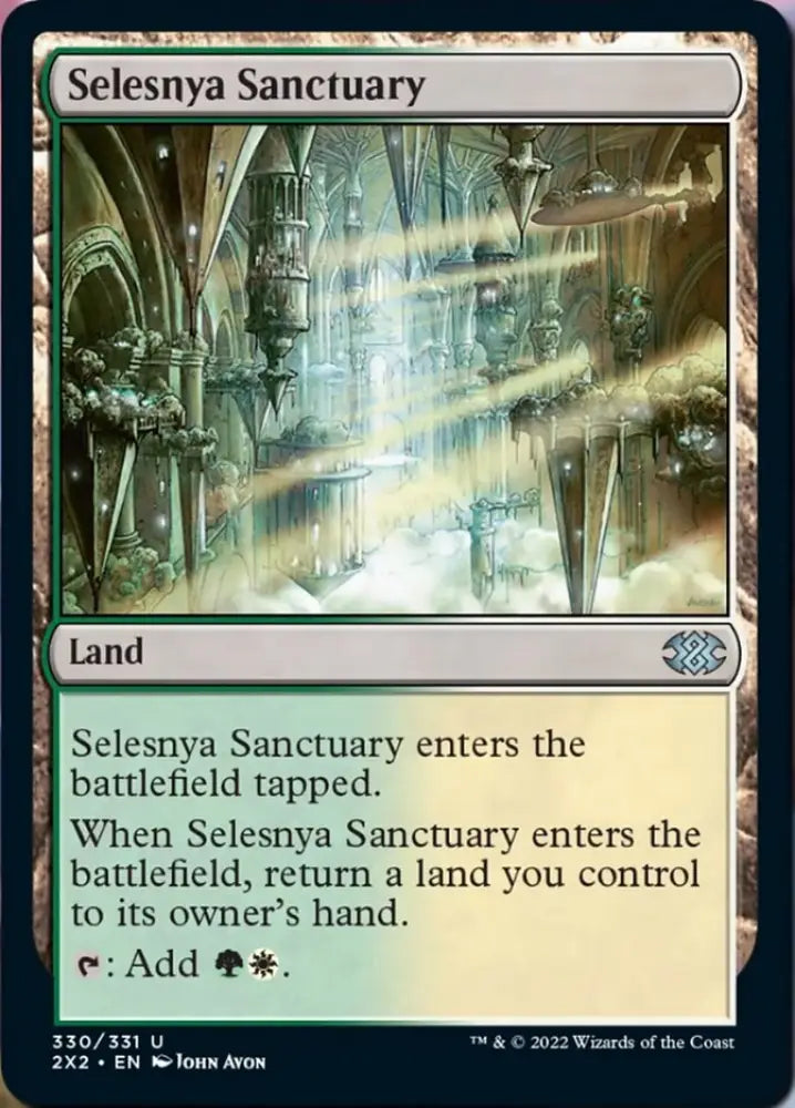 Selesnya Sanctuary [Double Masters 2022] - MTG Single