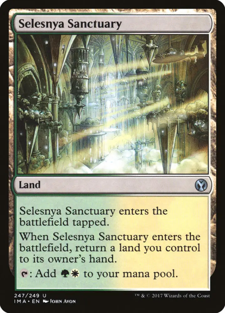 Selesnya Sanctuary [Iconic Masters] - MTG Single