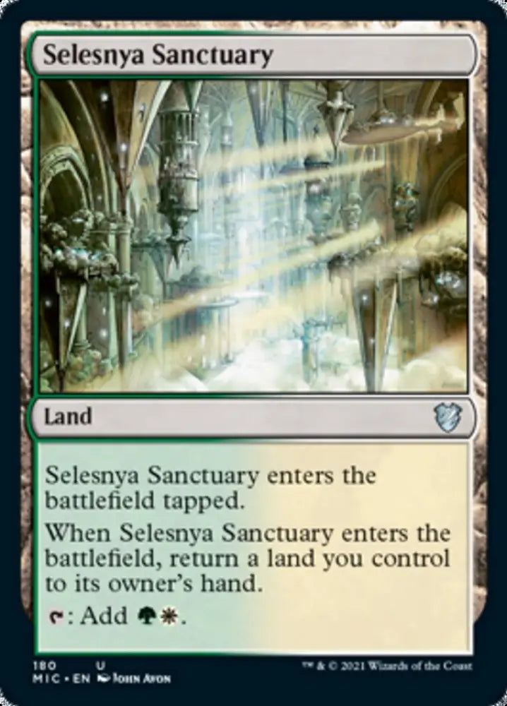 Selesnya Sanctuary [Innistrad: Midnight Hunt Commander] - MTG Single