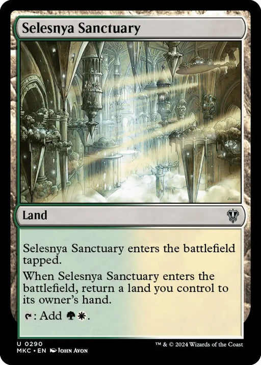 Selesnya Sanctuary [Murders at Karlov Manor Commander] - MTG Single