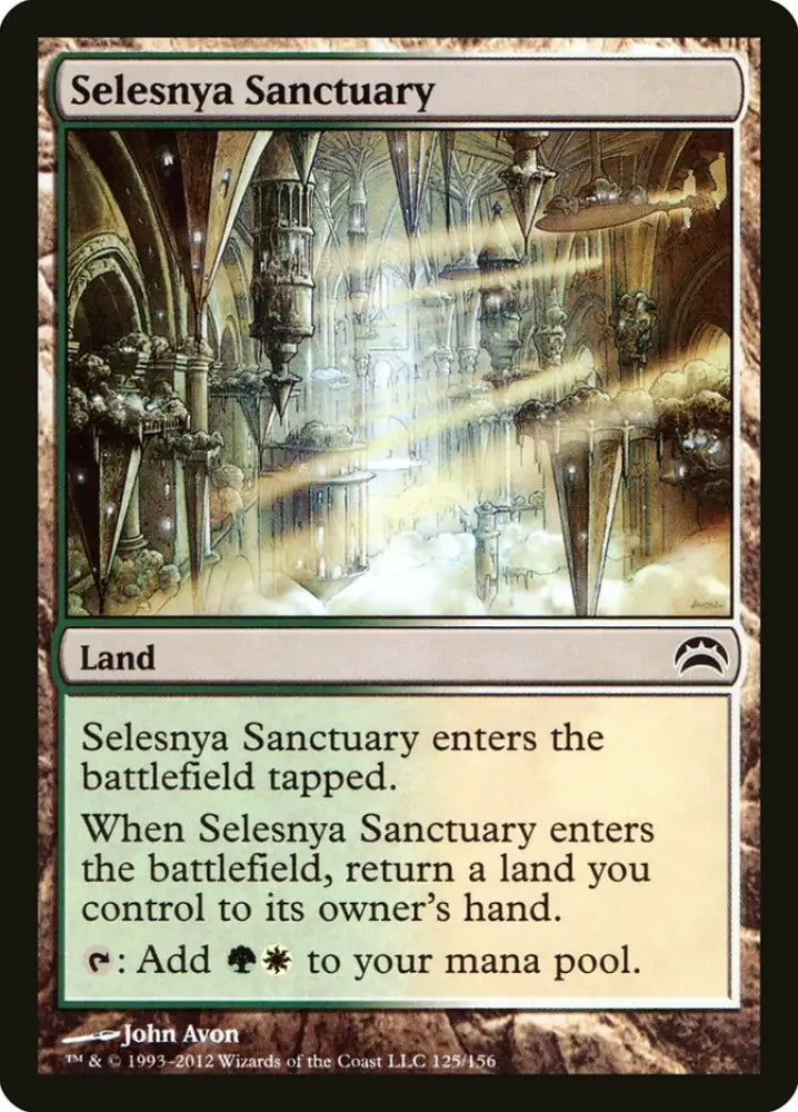 Selesnya Sanctuary [Planechase 2012] - MTG Single