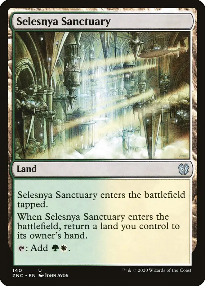 Selesnya Sanctuary [Zendikar Rising Commander] - MTG Single