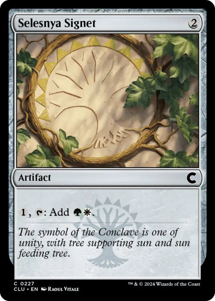 Selesnya Signet [Ravnica: Clue Edition] - MTG Single