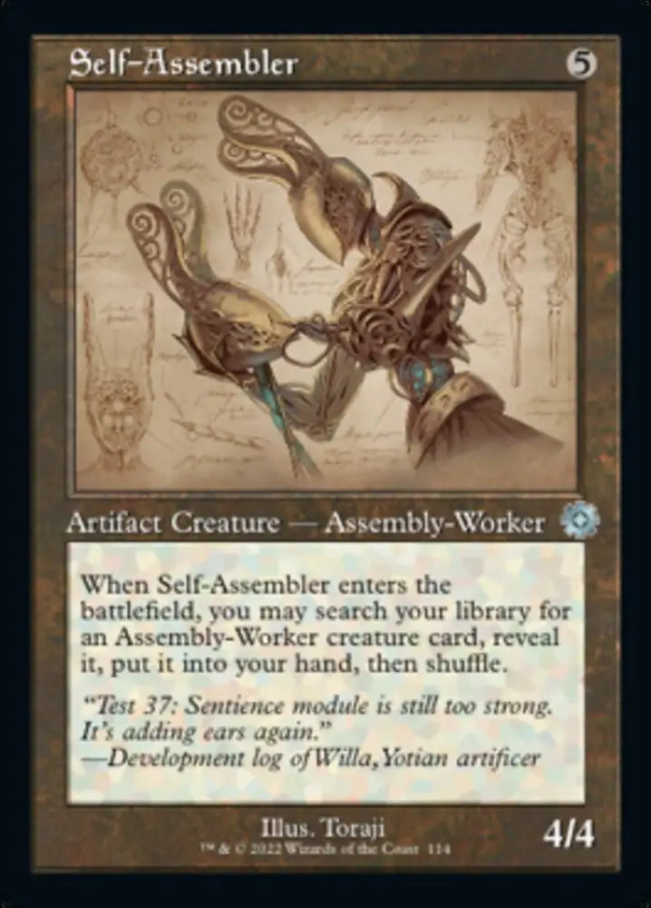 Self-Assembler (Retro Schematic) [The Brothers’ War Retro Artifacts] - MTG Single