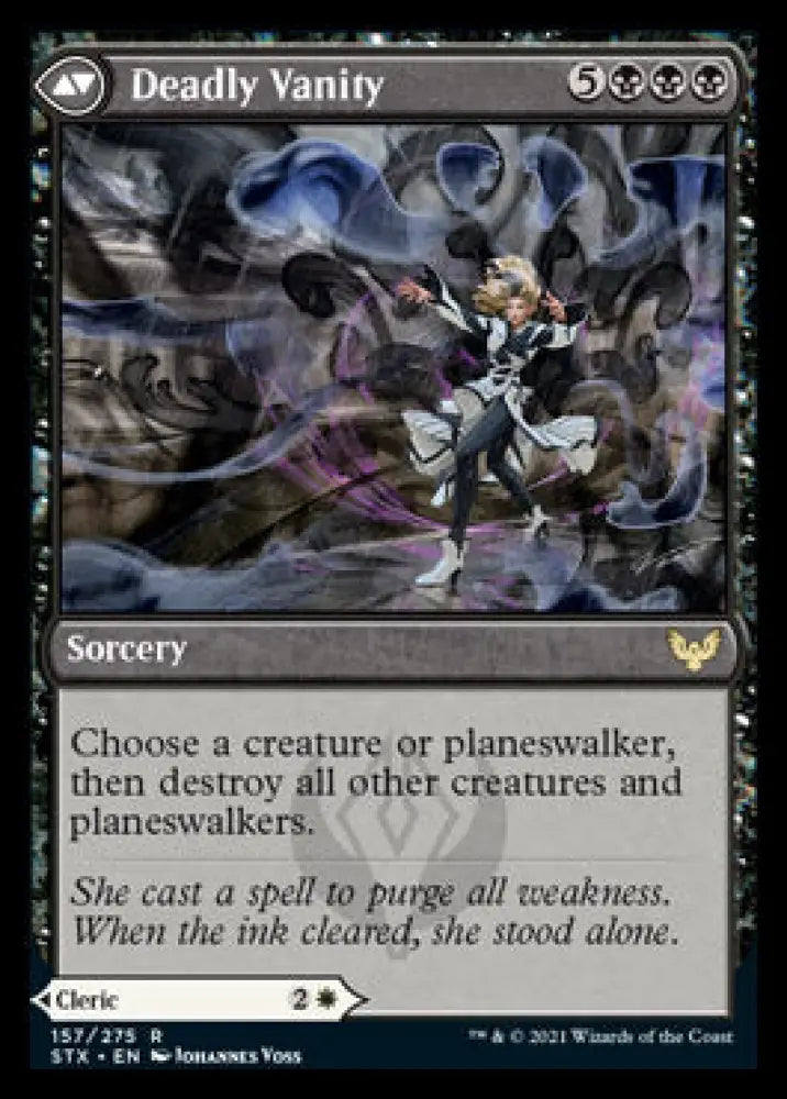 Selfless Glyphweaver // Deadly Vanity [Strixhaven: School of Mages] - MTG Single