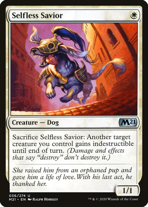 Selfless Savior [Core Set 2021] - MTG Single