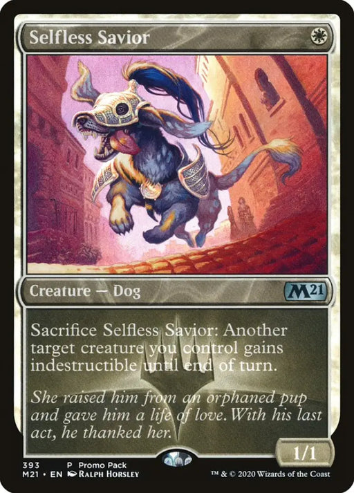 Selfless Savior (Promo Pack) [Core Set 2021 Promos] - MTG Single