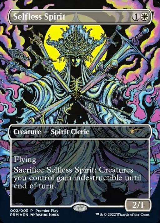 Selfless Spirit (Borderless Alternate-Art) [Regional Championship Qualifiers 2022] - MTG Single