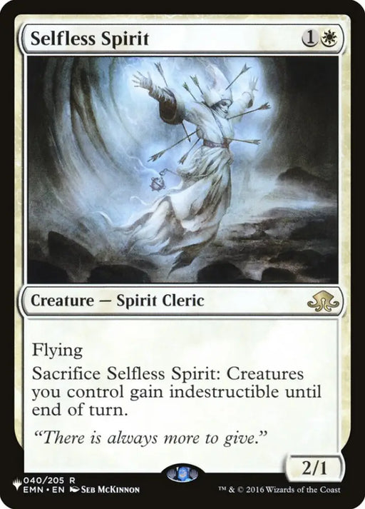 Selfless Spirit [The List] - MTG Single