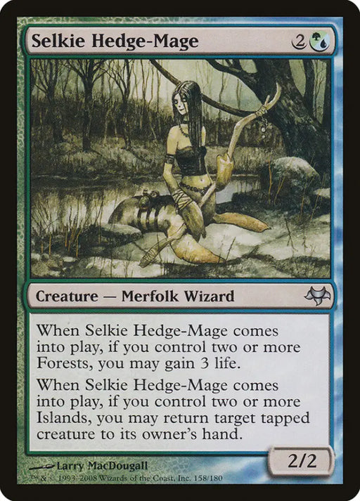 Selkie Hedge-Mage [Eventide] - MTG Single