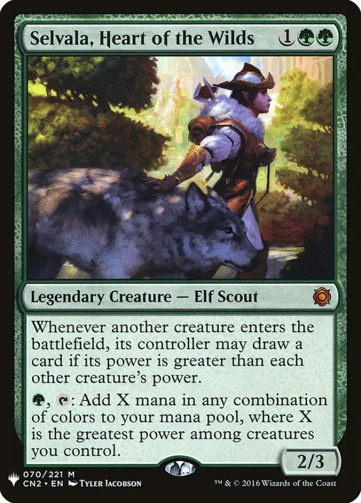 Selvala Heart of the Wilds [Mystery Booster] - MTG Single