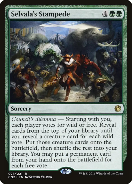 Selvala’s Stampede [Conspiracy: Take the Crown] - MTG Single
