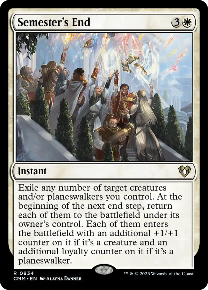 Semester’s End [Commander Masters] - MTG Single